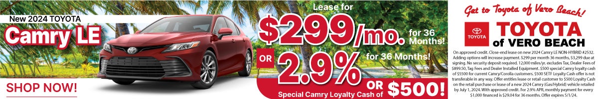 2024 Camry offer