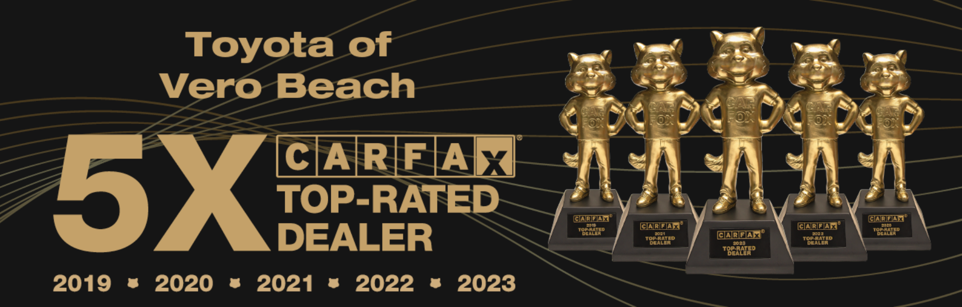 We are a 2023 Carfax Top Rated Dealer